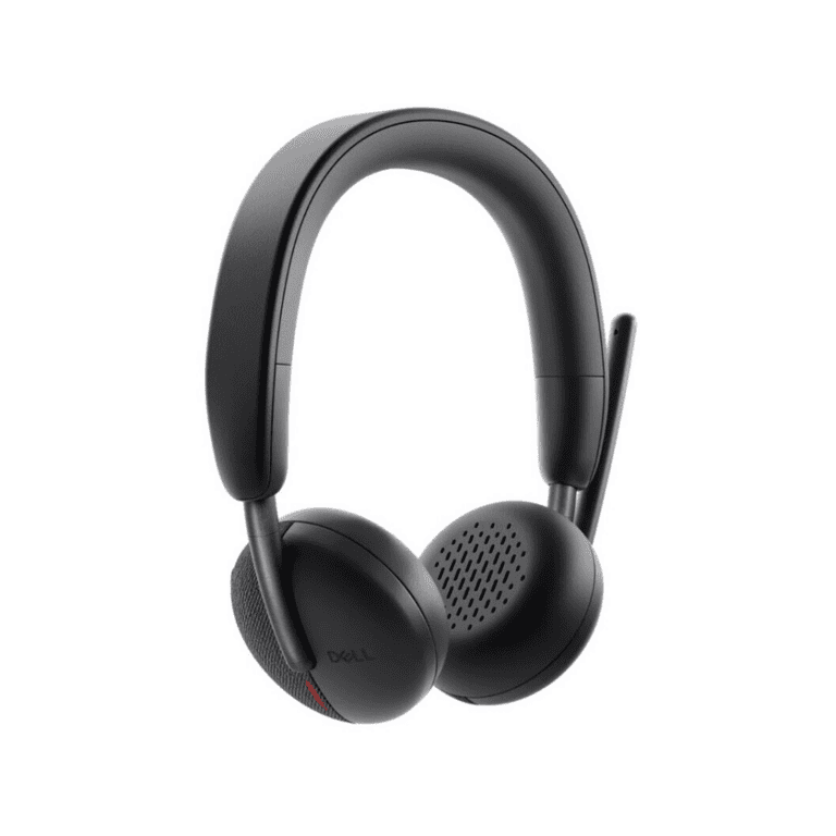 Dell WL3024 Wireless Headset – On-Ear, Black