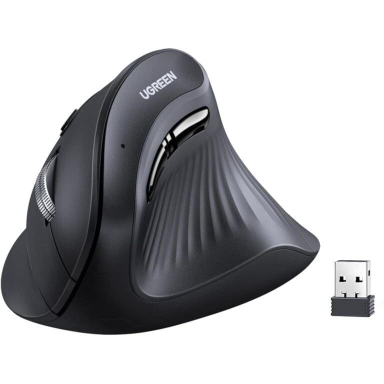 Ugreen MU008 Vertical Wireless Mouse Bluetooth & 2.4G