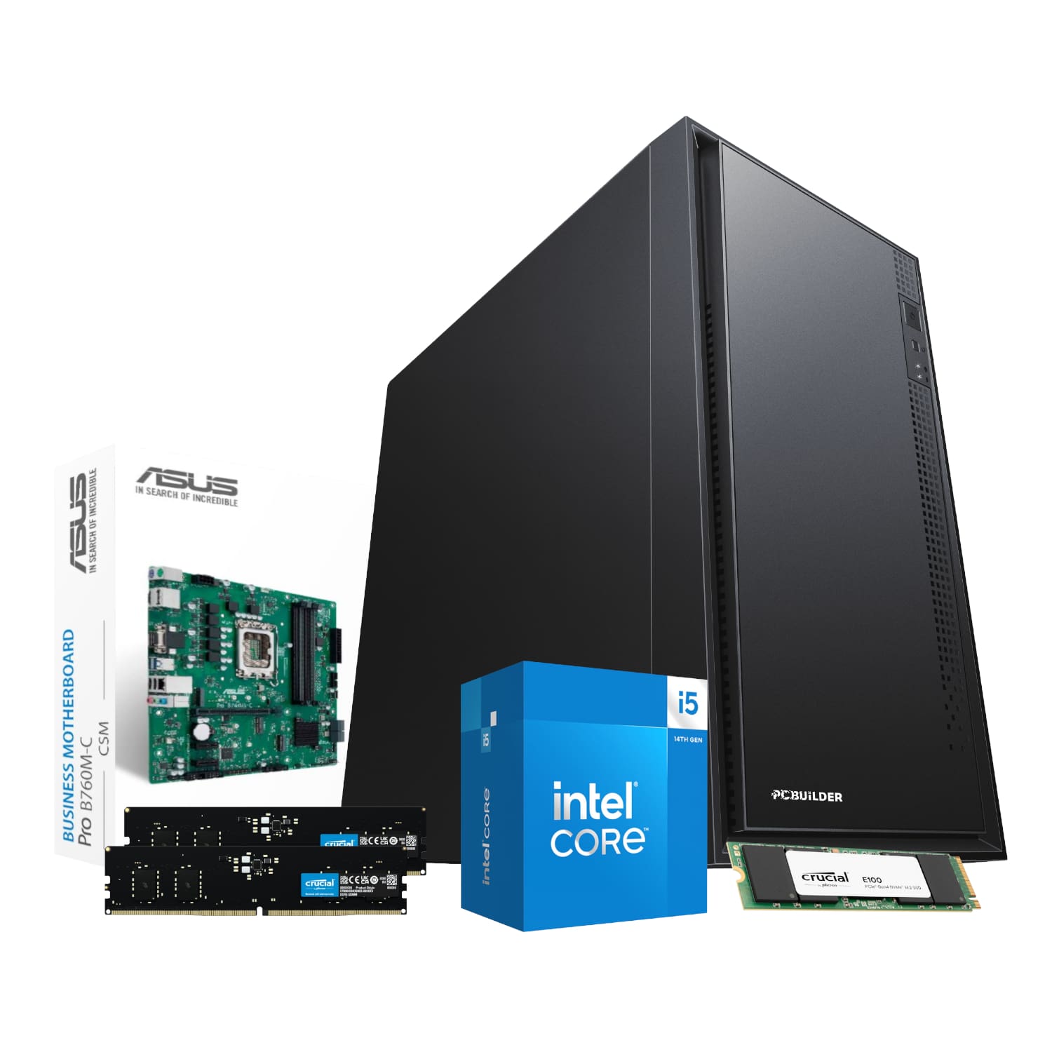 Intel i5-14400 office desktop PC