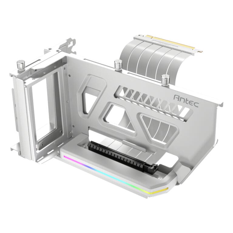 Antec SHIFT ARGB Vertical GPU Bracket White PCIe 4.0