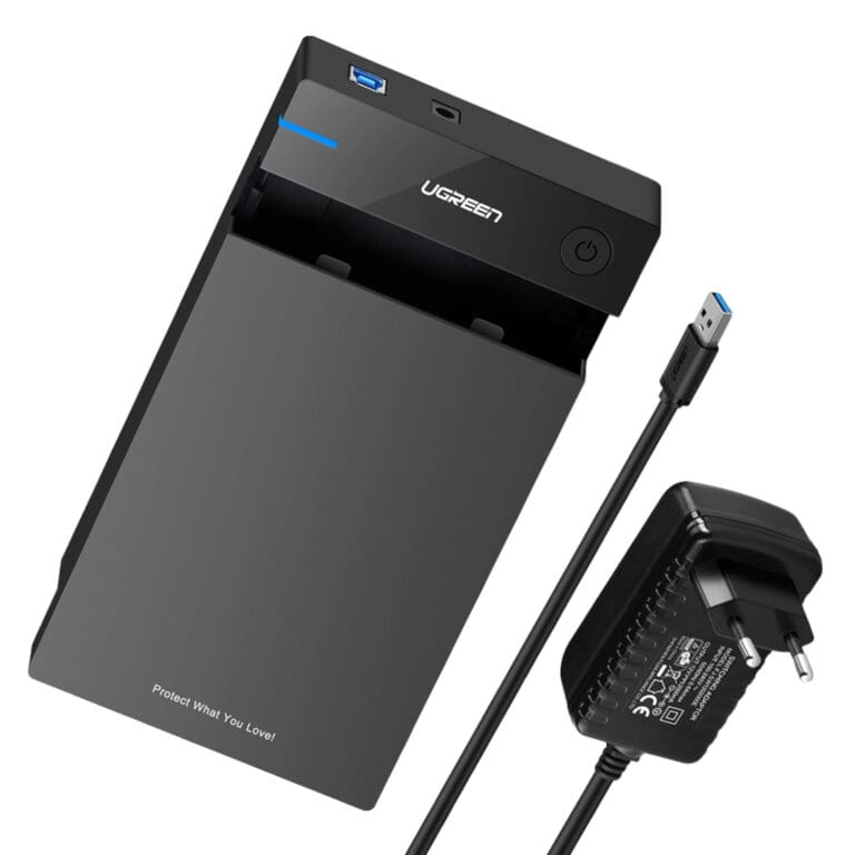 UGREEN 3.5" SATA USB 3.0 Enclosure 5Gbps - Black