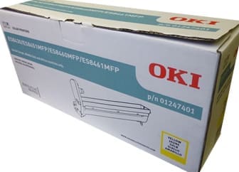 OKI Yellow Toner 20,000 Pages - 01247401