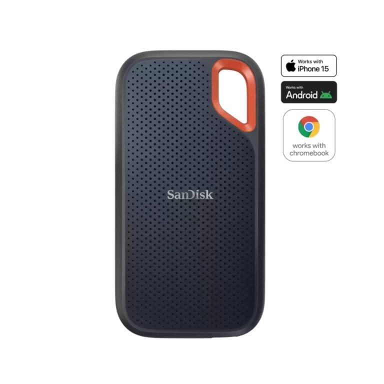 SanDisk Extreme Portable SSD 2TB USB 1050MB/s Sky Blue