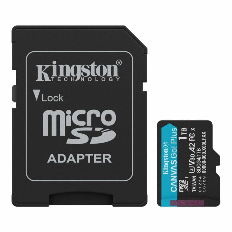 Kingston 1TB Canvas Go Plus Gen4 microSD Card + Adapter