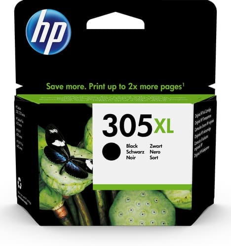 HP #305XL High Yield Black Original Ink Cartridge