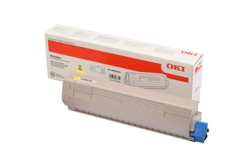 OKI Yellow Toner Cartridge C833/843 10K