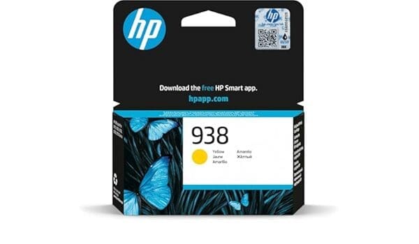 HP 938 Yellow Original Ink Cartridge