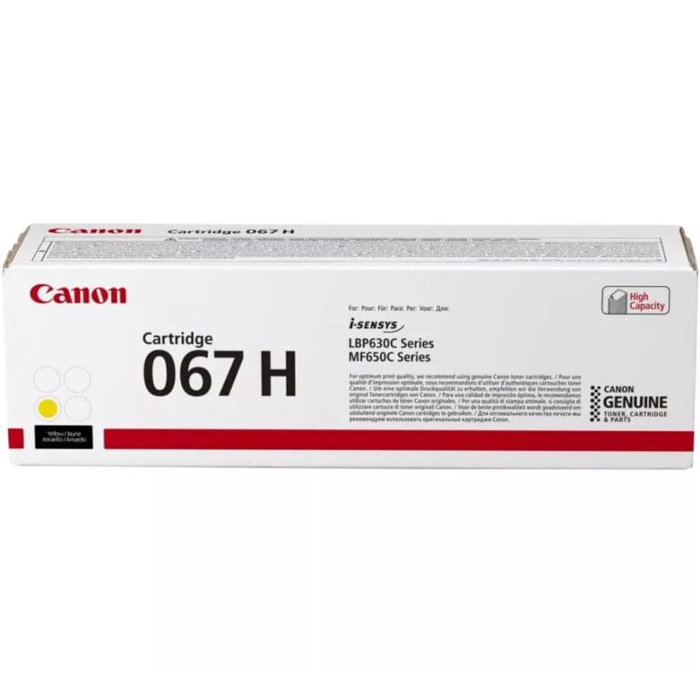 Canon CRG 067H Yellow Toner Cartridge