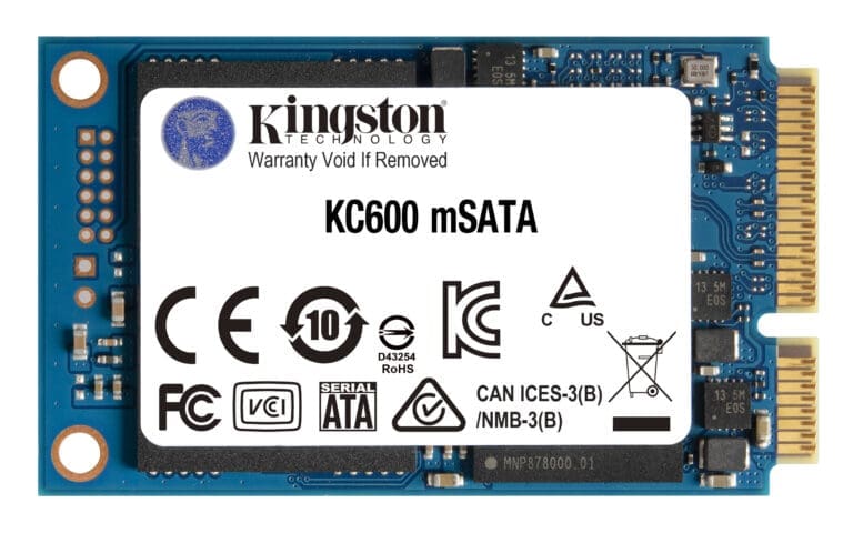 Kingston 512GB KC600 SATA3 mSATA SSD