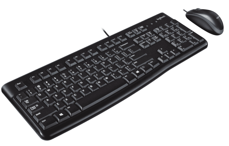 Logitech MK120 Wired Desktop Combo