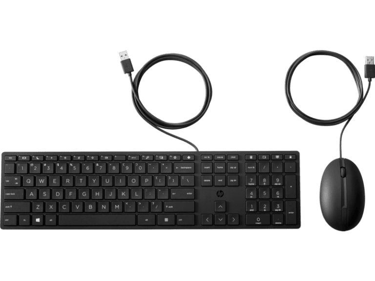 HP Wired 320MK Keyboard and Mouse Combo