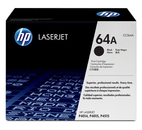 HP 64A Black LaserJet Toner Cartridge