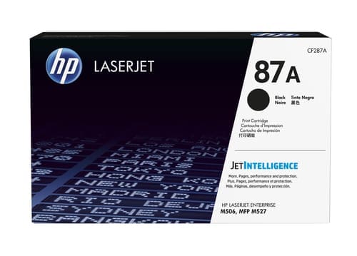 HP 87A Black Toner Cartridge CF287A