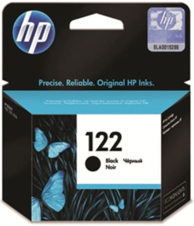 HP 122 Black Ink Cartridge 4-Pack
