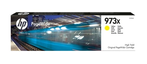 HP 973X High Yield Yellow PageWide Cartridge
