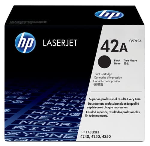 HP 42A LaserJet Toner Cartridge Q5942A