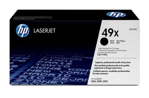 HP 49X High Capacity Black Toner Cartridge