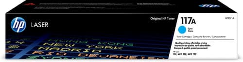 HP #117A Cyan Original Laser Toner Cartridge