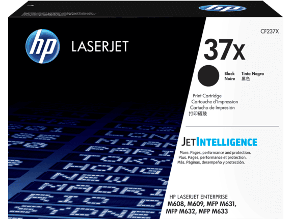 HP 37X High Yield Black Original LaserJet Toner