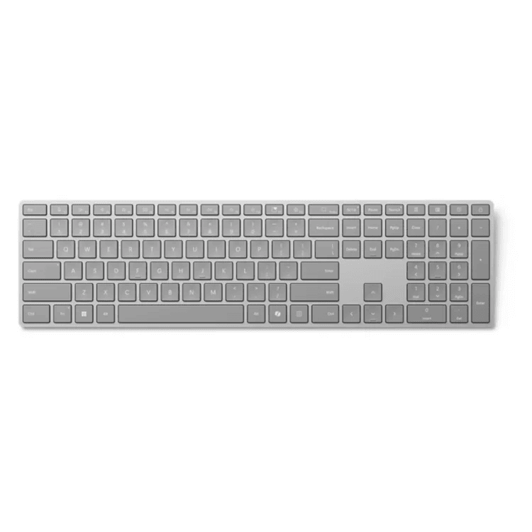 Microsoft Surface Keyboard Bluetooth 2nd Edition Grey