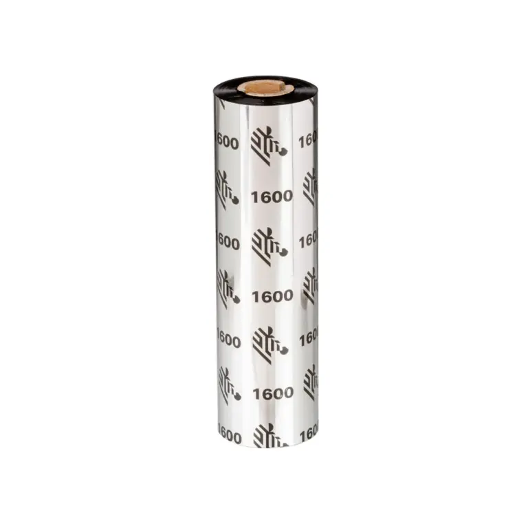 Zebra 1600 Wax Ribbon 110mm x 450m