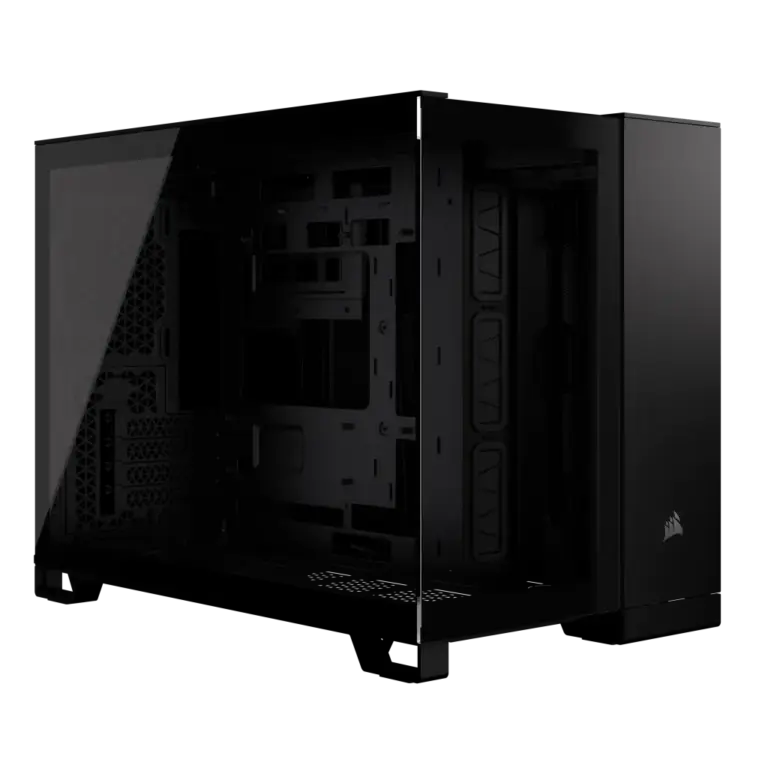 Corsair 2500X Black Dual-Chamber Micro-ATX PC Case