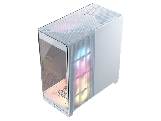 Corsair FRAME 4500X RS-R ARGB Panoramic Mid-Tower Case - White