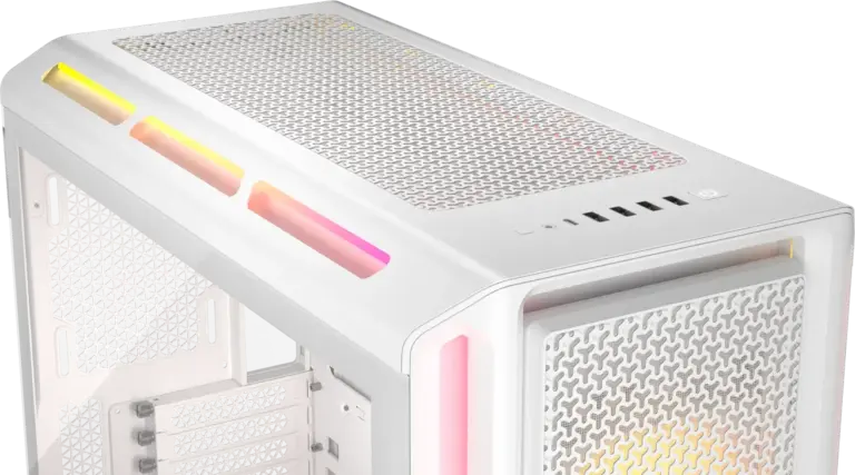 Corsair iCUE LINK 5000T LX RGB Mid-Tower Case White