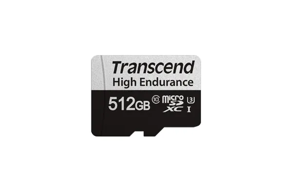 Transcend 350V 512GB High Endurance microSD Card