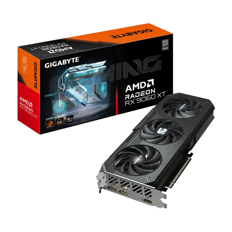 Gigabyte Radeon RX 9060 XT Gaming OC 16GB Graphics Card