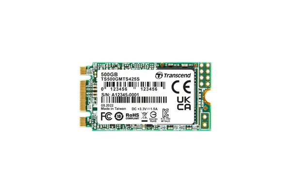 Transcend MTS425S 500GB M.2 2242 SATA SSD
