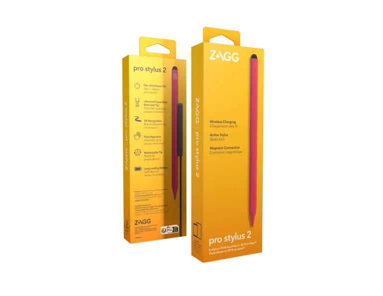 ZAGG Pro Stylus 2 Pink Wireless-Charging Stylus