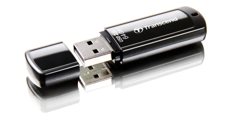 Transcend JetFlash 350 64GB USB 2.0 Flash Drive