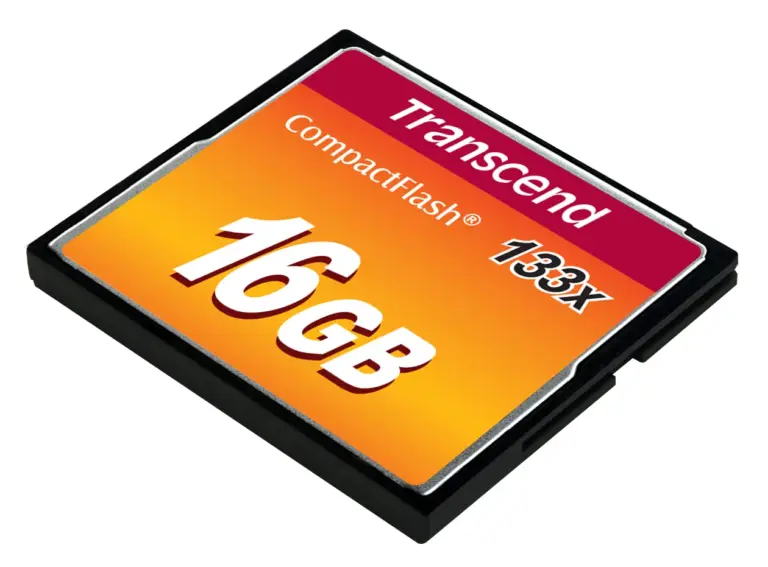 Transcend 16GB CompactFlash 133x Memory Card