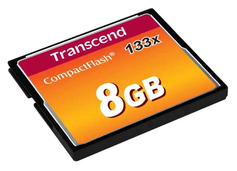 Transcend TS8GCF133 8GB CompactFlash 133x Card