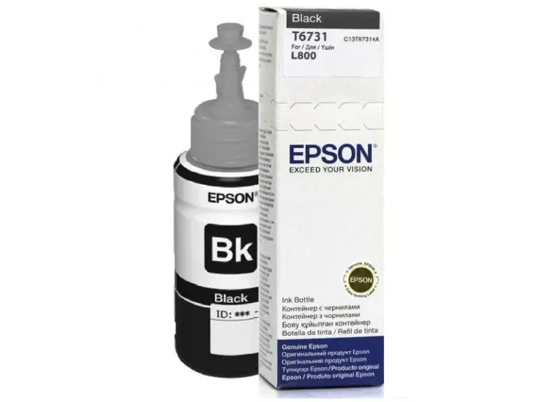 Epson T6731 Black Ink Bottle 70ml – C13T67314A