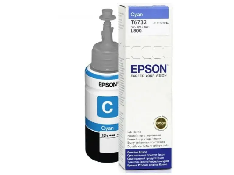 Epson T6732 Cyan Ink Bottle 70ml - C13T67324A
