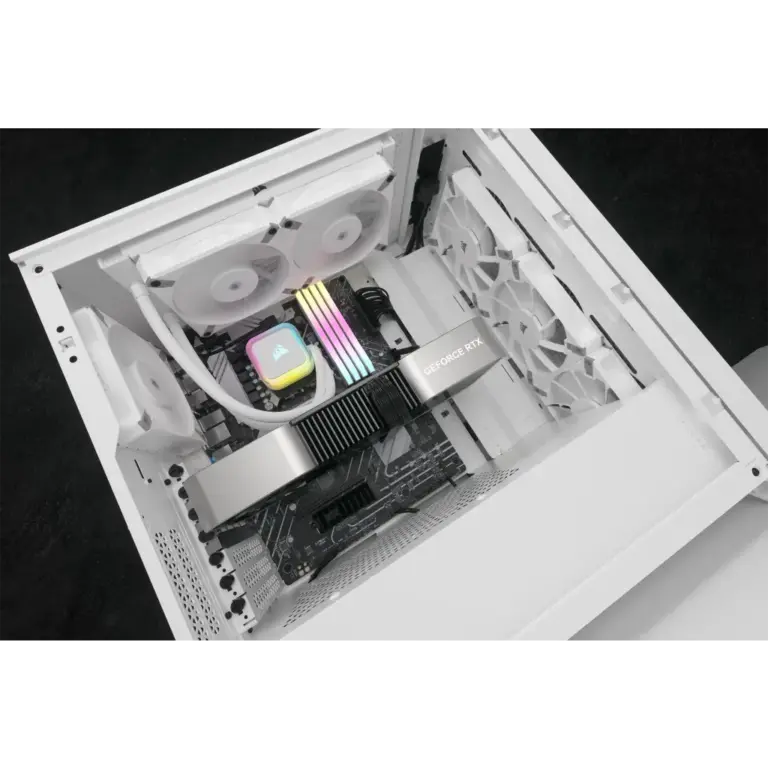 Corsair iCUE H100i RGB ELITE 240mm Liquid CPU Cooler White