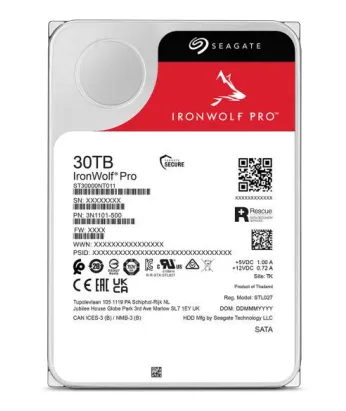 Seagate IronWolf Pro 30TB 3.5-inch NAS Hard Drive