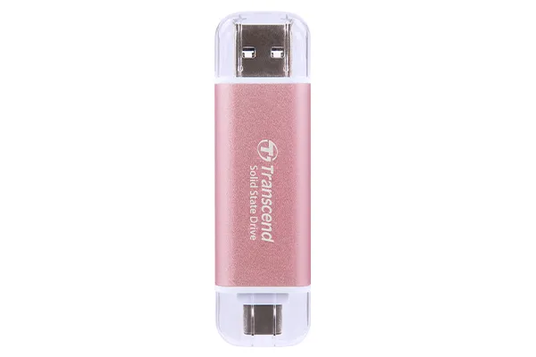 Transcend ESD310P 1TB USB 10Gbps Portable SSD Pink