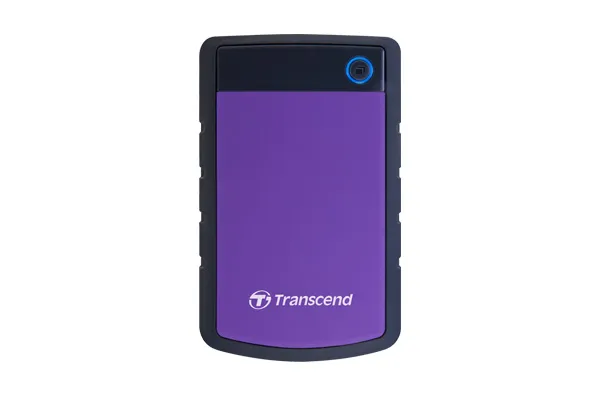 Transcend StoreJet 25H3 4TB Rugged External HDD Purple