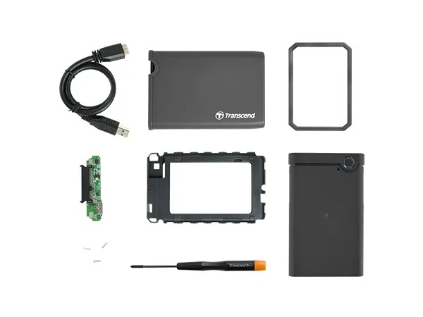 Transcend StoreJet 2.5-inch SSD/HDD Enclosure Kit