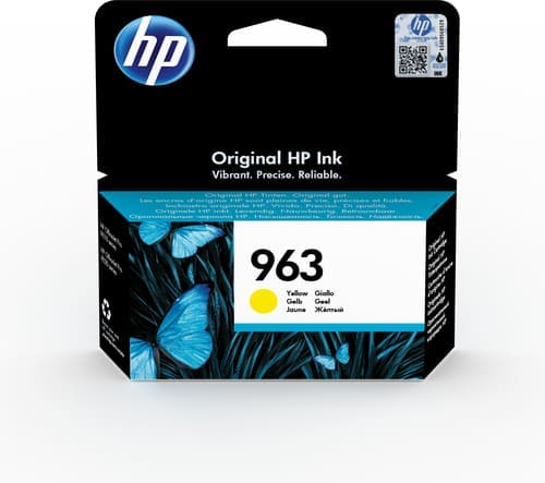 HP 963 Yellow Original Ink Cartridge 3JA25AE