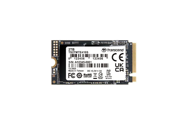 Transcend TS2TMTE410S 2TB PCIe Gen4 M.2 2242 NVMe SSD