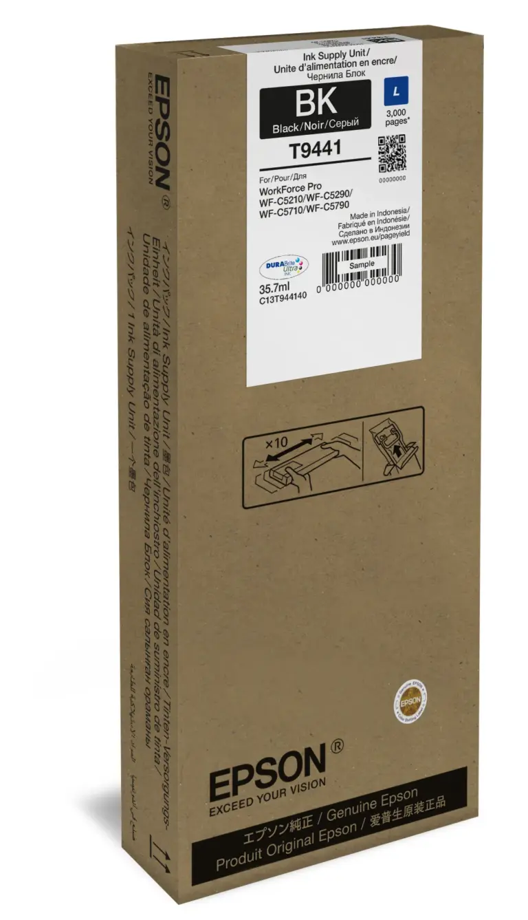 Epson T9441 L Black Ink Cartridge – 3,000 Pages
