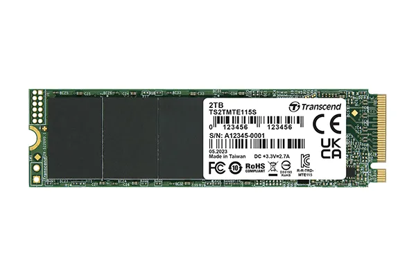 Transcend MTE115S 1TB PCIe Gen3 x4 M.2 NVMe SSD
