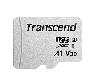 Transcend 300S 64GB microSDXC UHS-I U1 Card with SD Adapter