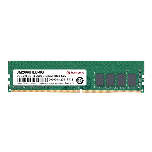 Transcend JetRam 8GB DDR4-2666 CL19 Desktop RAM