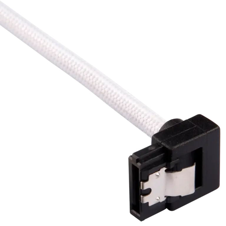Corsair Premium Sleeved SATA 6Gbps Cable Set, 30cm, White