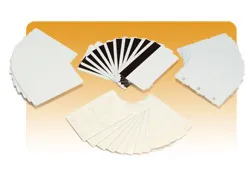 Zebra 104524-101 White PVC Composite Cards 30mil 500 Pack